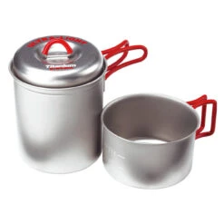 ECA-278R Titanium Solo Pot Set (400ml & 750ml)