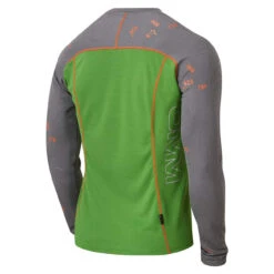 OMM Flow Tee Zip L/S -Campings Zone SS22.Green Grey.2 65884.1662563977