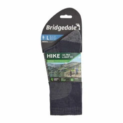 Bridgedale Hike Ultra Light T2 Merino Performance Crew Socks 9 Bridgedale Hike Ultra Light T2 Merino Performance Crew Socks -Campings Zone bridgedale hike ultra light t2 merino performance crew socks 64086.1655350479