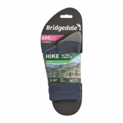 Bridgedale Womens Hike Ultra Light T2 Merino Performance Crew Socks 7 Bridgedale Womens Hike Ultra Light T2 Merino Performance Crew Socks -Campings Zone bridgedale womens hike ultra light t2 merino performance crew socks 32862.1655312533