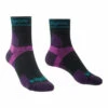 Bridgedale Womens Trail Run Ultra Light T2 Merino Sport 3/4 Crew Socks -Campings Zone bridgedale womens trail run ultra light t2 merino sport 34 crew socks 62993.1655354823