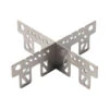 EBY253 Titanium Cross Stand For Methylated Spirit Stove -Campings Zone evernew eby253 titanium cross stand for methylated spirit stove 98508.1682604787