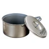 ECA423 Titanium Non Stick Pot #3 (1.3L) -Campings Zone evernew eca423 titanium non stick pot 3 1.3l 40911.1682604782