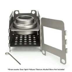 Titanium Wood Burning Stove -Campings Zone gram counter gear titanium wood burning stove 88353.1657810214