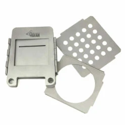 Titanium Wood Burning Stove -Campings Zone gram counter gear titanium wood burning stove 97581.1655215177