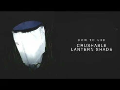 Crushable Lantern Shade - Large -Campings Zone montbell crushable lantern shade large 16282.1655220814