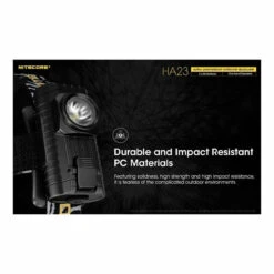 Nitecore HA23 Ultralight Headlamp 12 Nitecore HA23 Ultralight Headlamp -Campings Zone nitecore ha23 ultralight headlamp 250 lumens 64576.1655219240