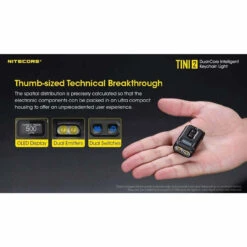 Nitecore TINI2 USB-C Rechargeable Keychain Light -Campings Zone nitecore tini2 usb c rechargeable keychain light 26194.1655321104