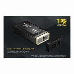 Nitecore TIP 2 USB Rechargeable Light -Campings Zone nitecore tip 2 usb rechargeable light 720 lumens 54877.1655215851