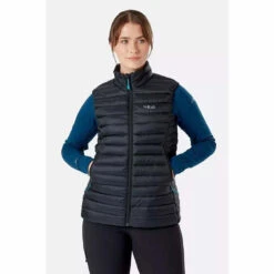 Rab Womens Microlight Down Vest -Campings Zone rab womens microlight down vest 17715.1655305981