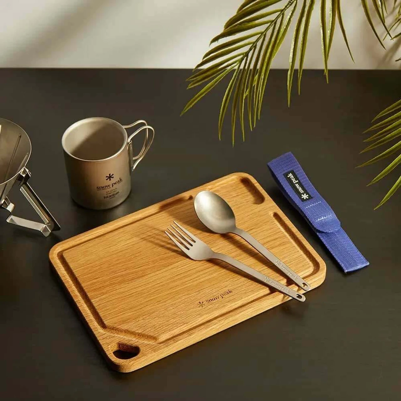 Snow Peak Titanium Fork & Spoon Set 8 Snow Peak Titanium Fork & Spoon Set - Image 6