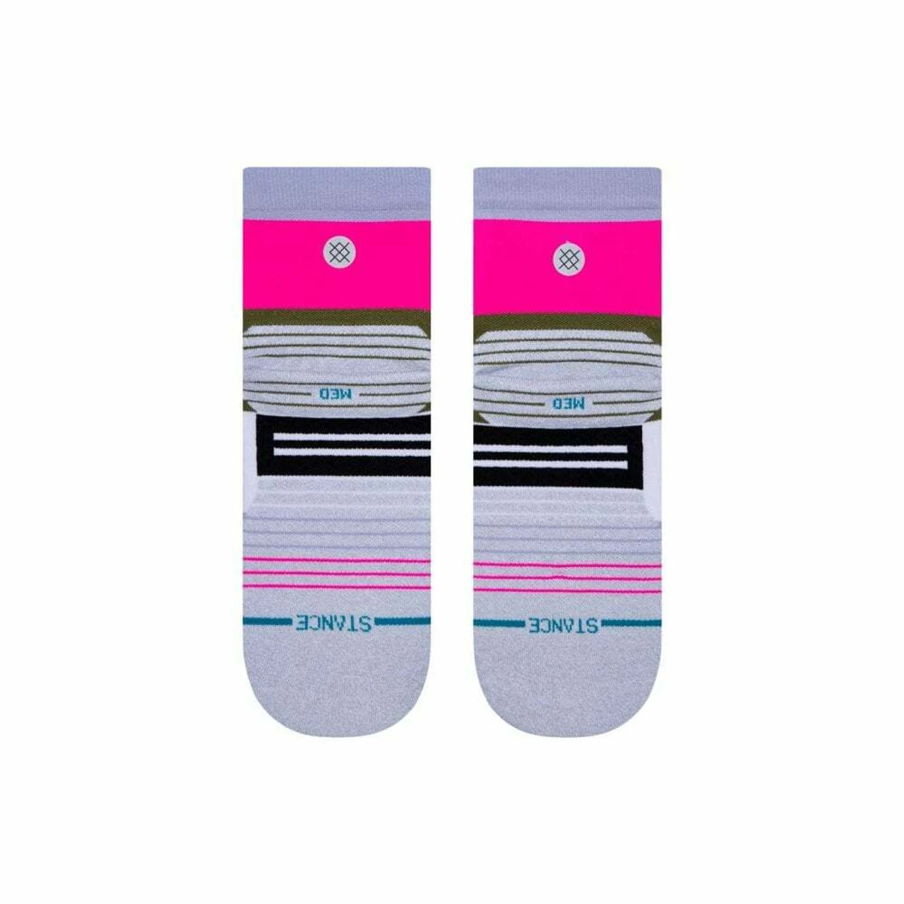 STANCE Womens Cyclo Quarter Socks 5 STANCE Womens Cyclo Quarter Socks - Image 3