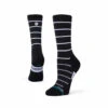 STANCE Womens Stride Stripe Crew Socks -Campings Zone stance womens stride stripe crew socks 91672.1655320699