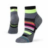 STANCE Womens Tiled Quarter Socks -Campings Zone stance womens tiled quarter socks 56130.1655326503