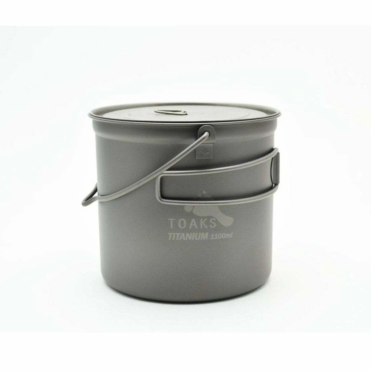 Titanium 1100ml Pot With Bail Handle 3 Titanium 1100ml Pot With Bail Handle