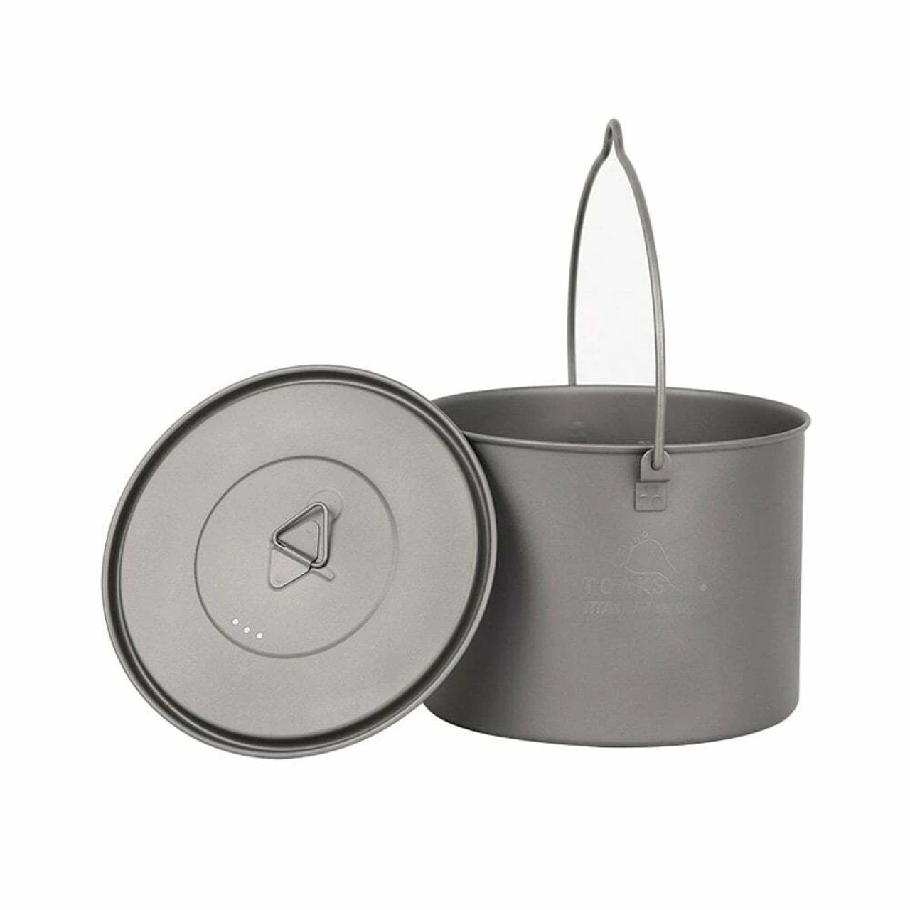 Titanium 1300ml Pot With Bail Handle 4 Titanium 1300ml Pot With Bail Handle - Image 2