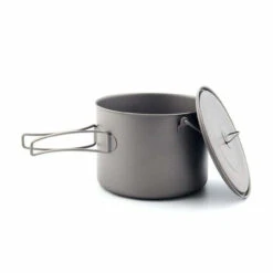 Titanium 1600ml Pot With Bail Handle -Campings Zone toaks titanium 1600ml pot with bail handle 44419.1655303834