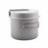 Titanium 1600ml Pot With Pan -Campings Zone toaks titanium 1600ml pot with pan 07725.1655312678