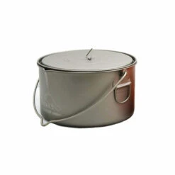 Titanium 2000ml Pot With Bail Handle