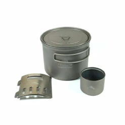 Titanium Alcohol Stove Cook System With 900ml Pot -Campings Zone toaks titanium alcohol stove cook system with 900ml pot 30484.1655359993