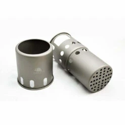 Titanium Backpacking Wood Burning Stove - Small -Campings Zone toaks titanium backpacking wood burning stove small 25968.1655331189