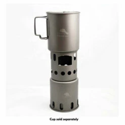 Titanium Backpacking Wood Burning Stove - Small -Campings Zone toaks titanium backpacking wood burning stove small 33729.1655330748