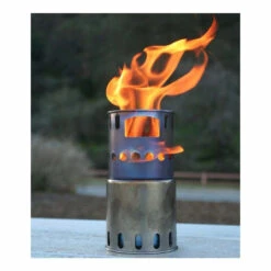 Titanium Backpacking Wood Burning Stove -Campings Zone toaks titanium backpacking wood burning stove 98307.1655326234